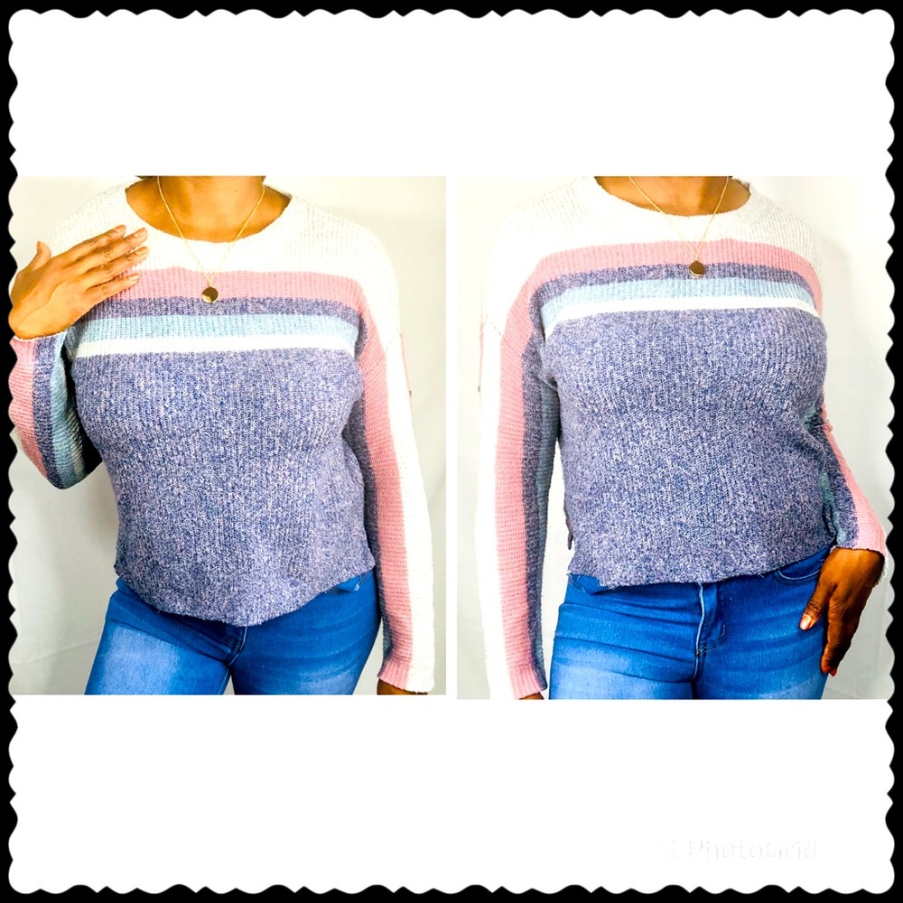 Hippie Rose Women’s Pullover Knit Sweater